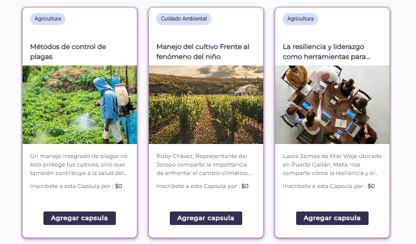 Generacion de contenido rural